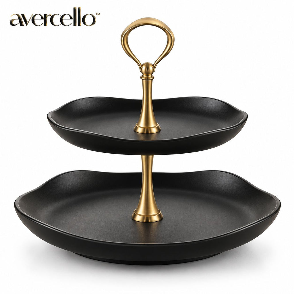 avercello™ Two-Tier Dessert & Pastry Stand